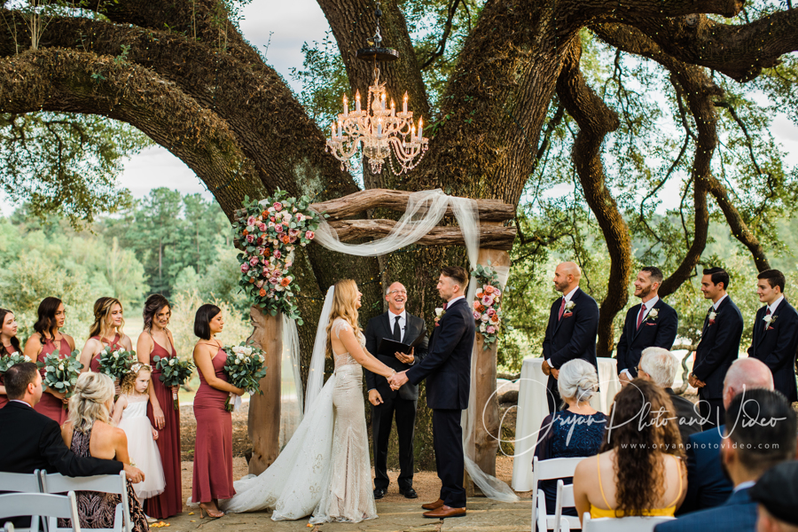 pinelake ranch spring wedding garden inspired ceremony