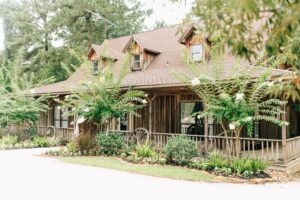 The bride house at Pine Lake Ranch wedding venue near Houston