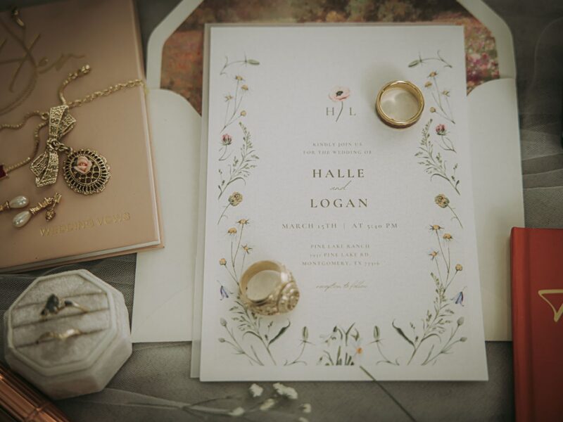 Houston wedding invitations