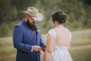 101 Things To Do In Houston 7 Houston wedding day with a real couples exchanging vows by a lake wedding venue