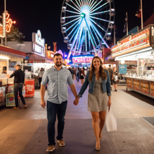 Planning The Perfect Houston Wedding Weekend 4 Dating couples enjoying a date night in Houston during a wedding weekend